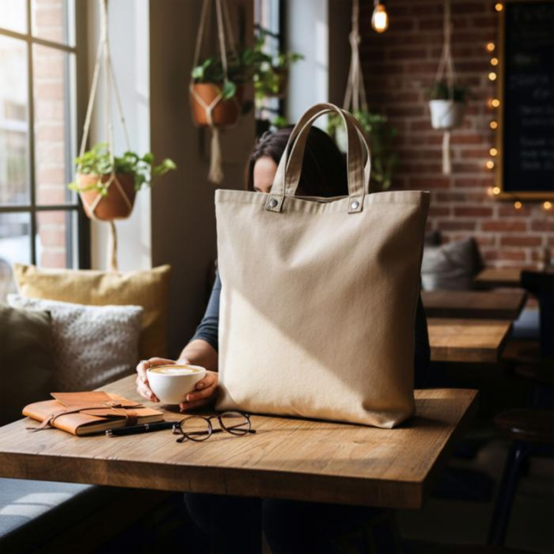 GreenToty | Duurzame totebag rugzak van gerecycled katoen