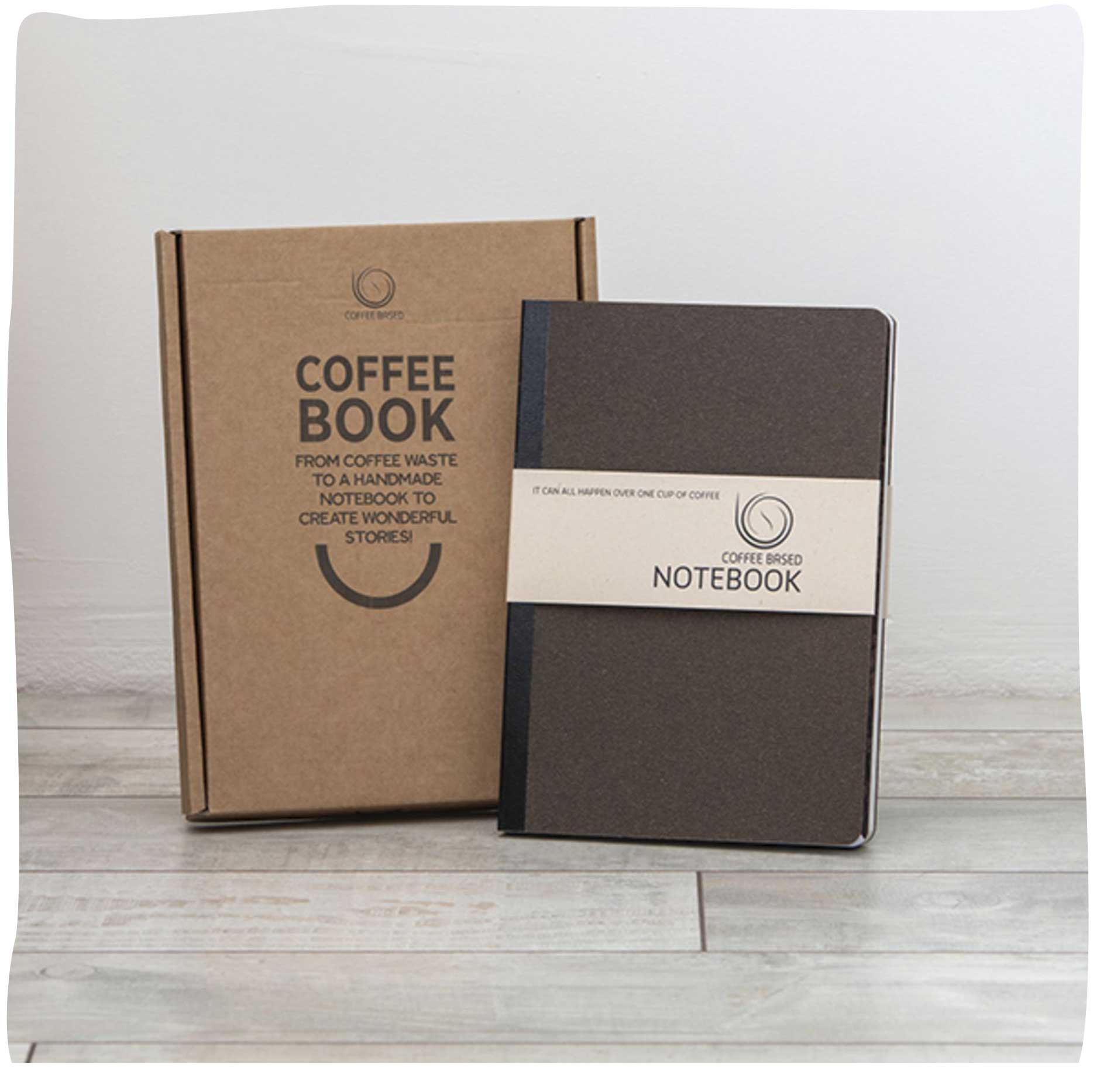 GreenBonny | Duurzaam notitieboek van koffiedik