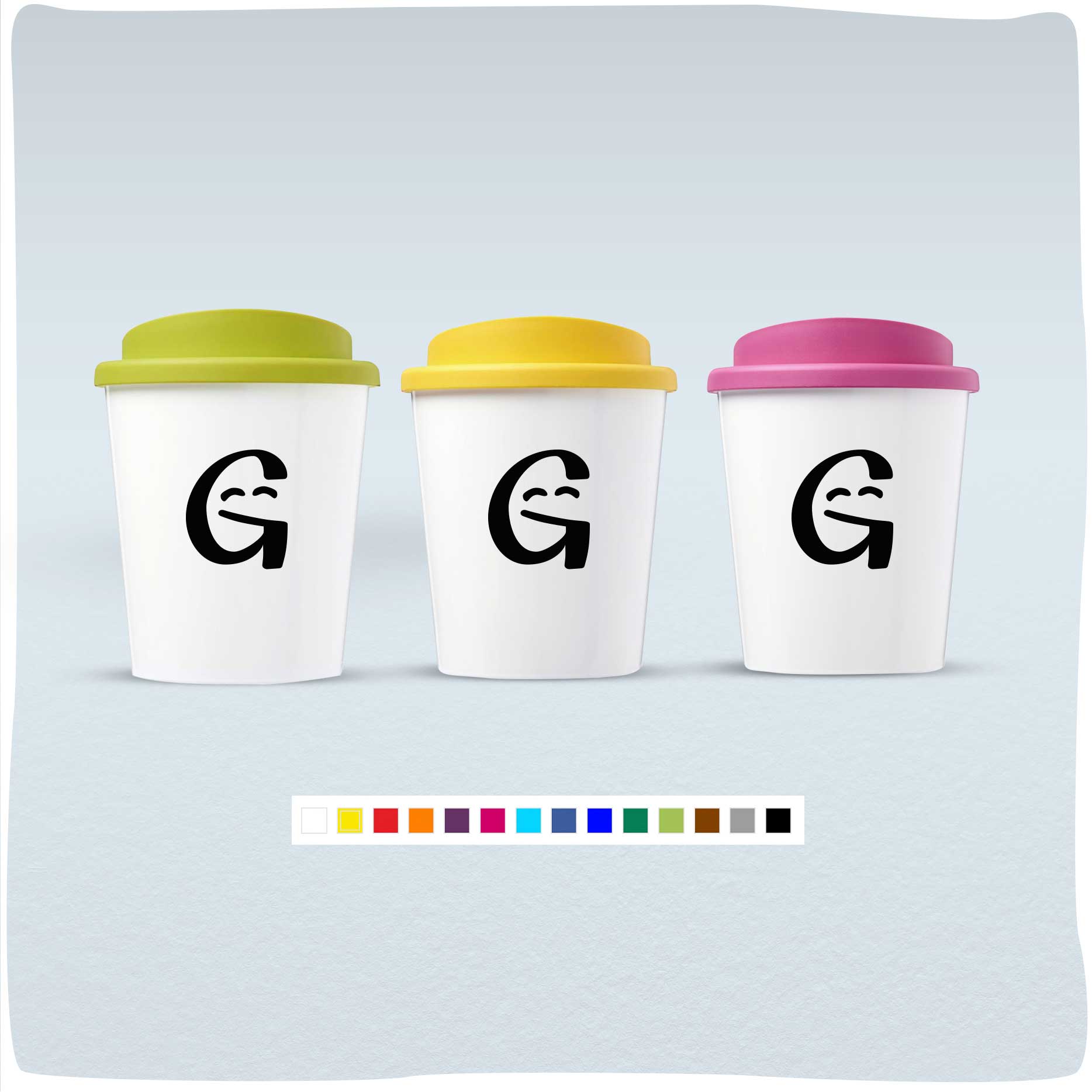 GreenDashy | Duurzame koffiebeker met all-over bedrukking