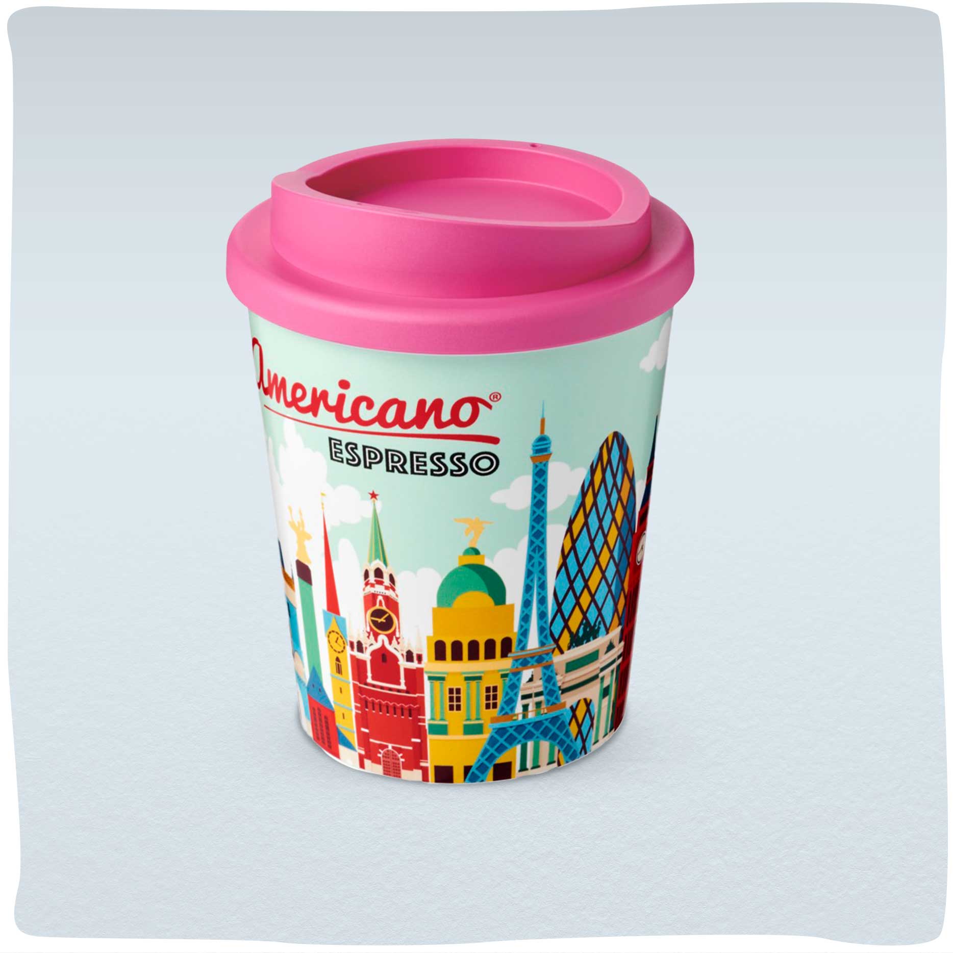 GreenDashy | Duurzame koffiebeker met all-over bedrukking