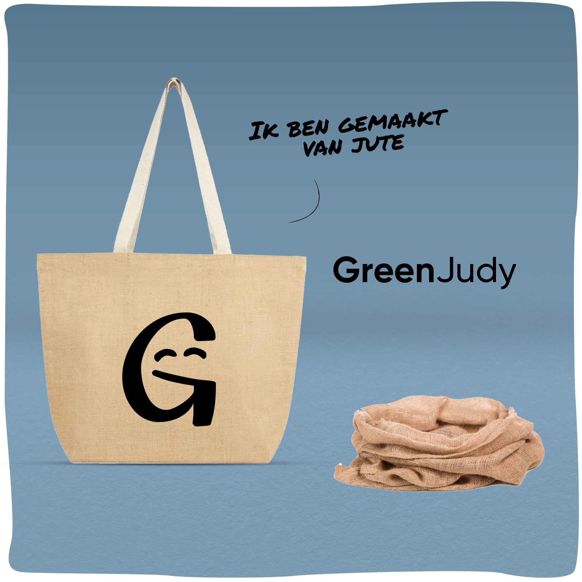 GreenJudy | Duurzame tas gemaakt van jute