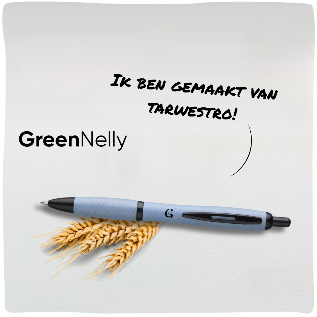 GreenNelly | Duurzame pen van tarwestro