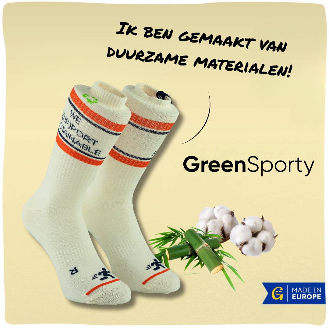 GreenSporty | Sportsokken gemaakt van duurzaam materiaal