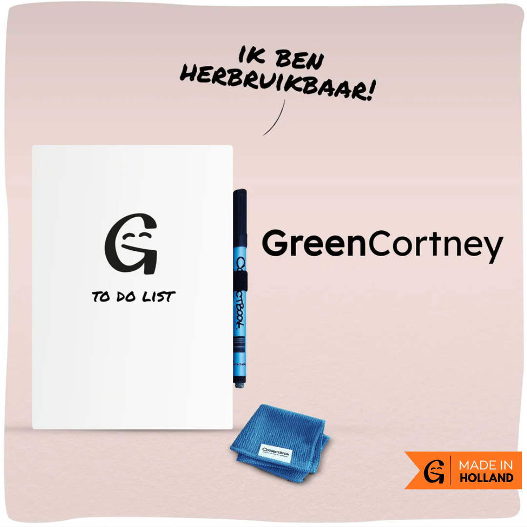 GreenCortney | Uitwisbare To Do lijst