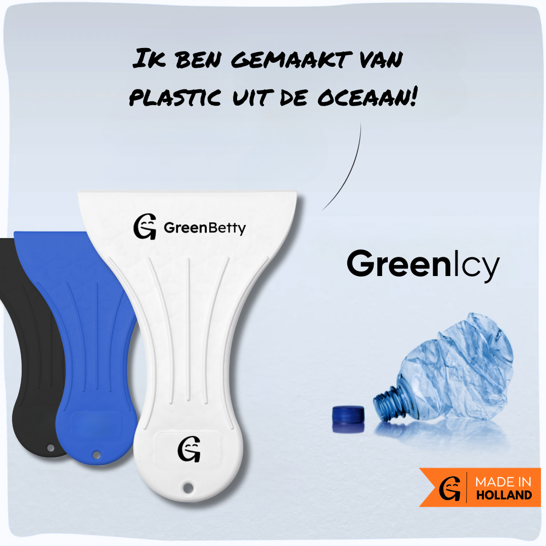 GreenIcy | Duurzame ijskrabber gemaakt van Ocean Bound plastic