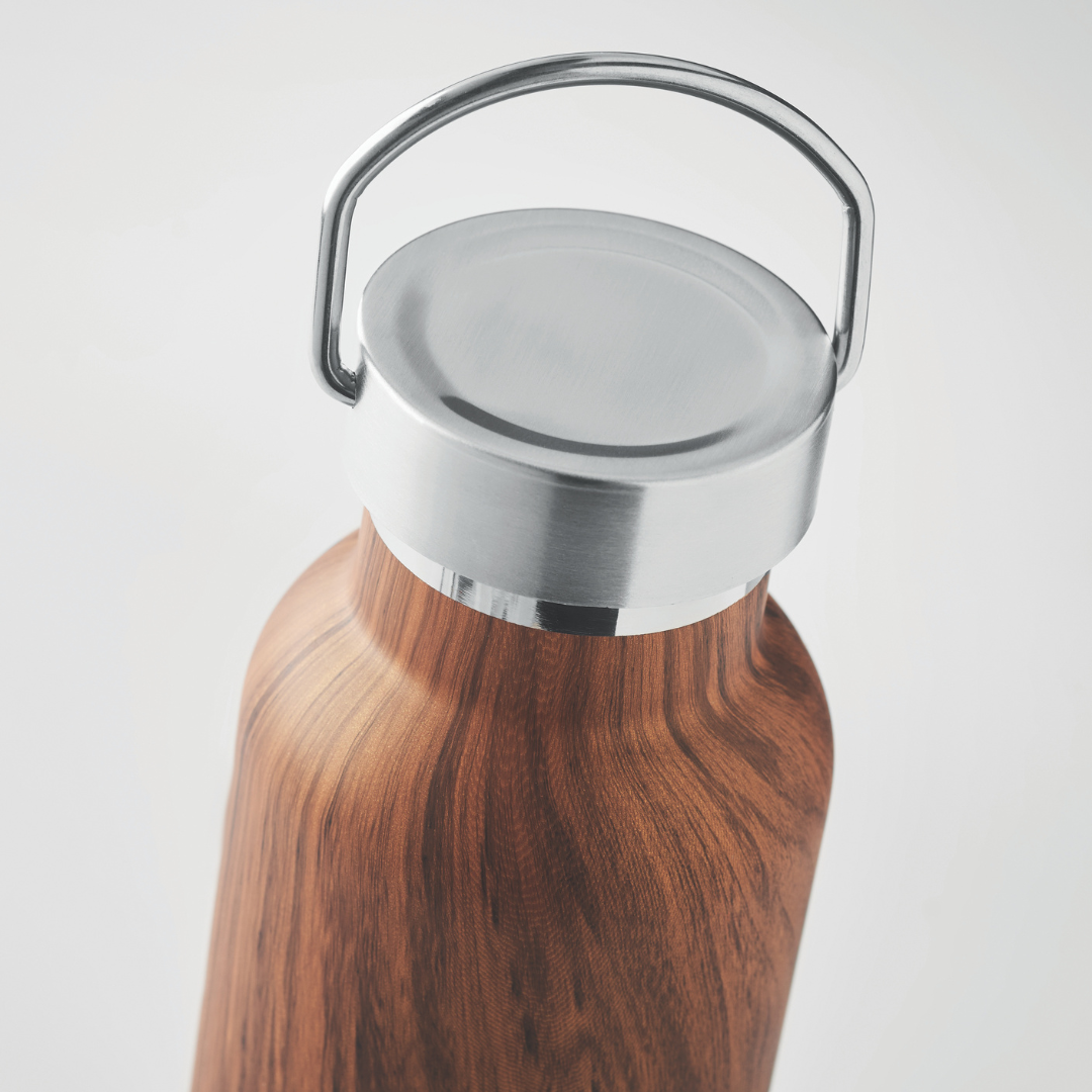 GreenWoody | Duurzame drink-/thermosfles gemaakt van gerecycled RVS