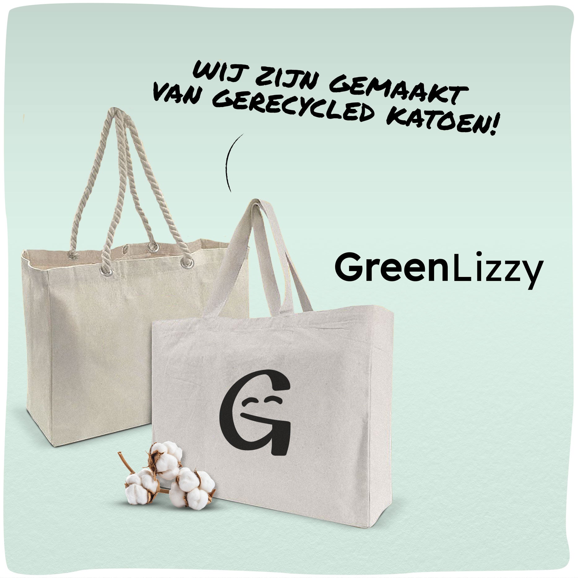 GreenLizzy | Duurzame tas gemaakt gerecycled materiaal