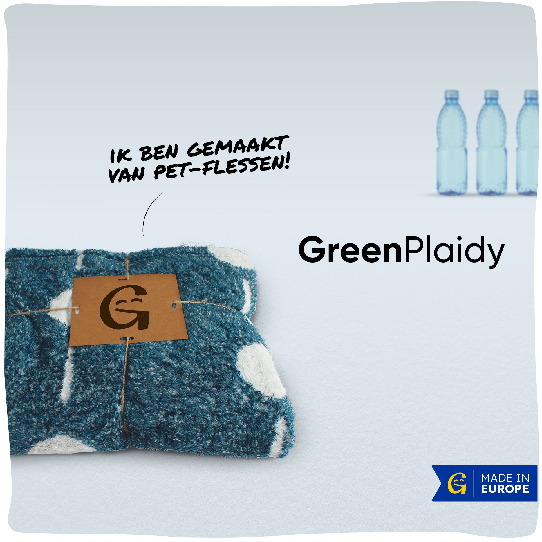 GreenPlaidy | Duurzame plaid van RPET