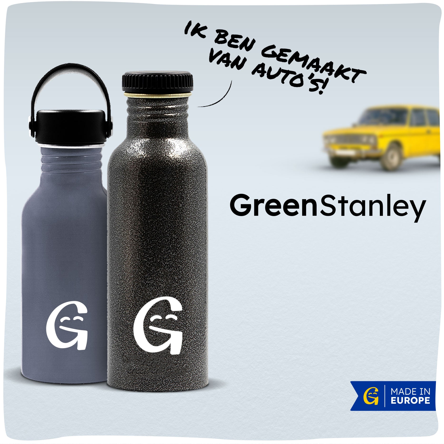 GreenStanley | Duurzame thermosfles gemaakt van gerecycled alluminium