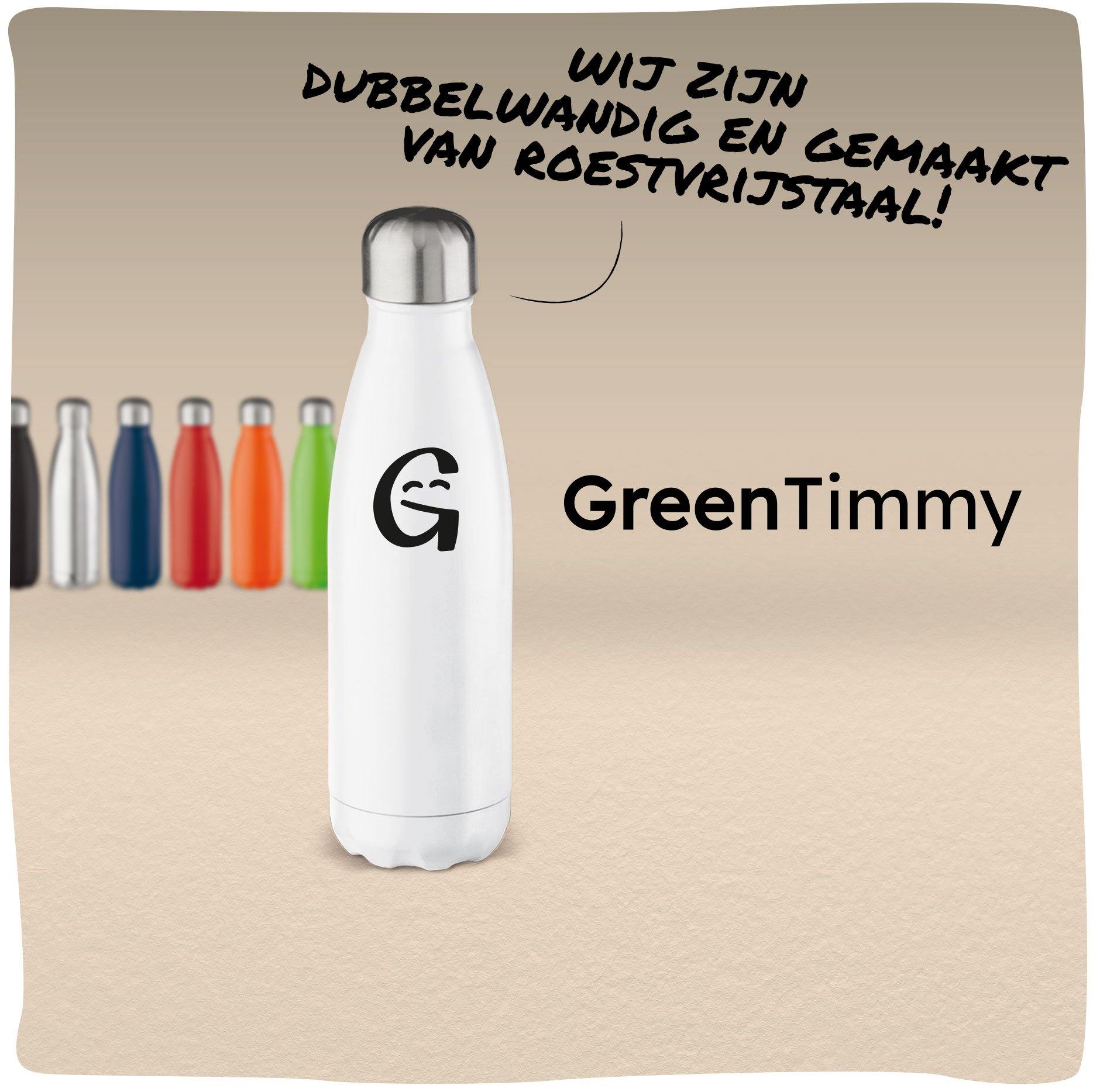 GreenTimmy | Duurzame thermosfles gemaakt van roestvrijstaal - GreenBetty