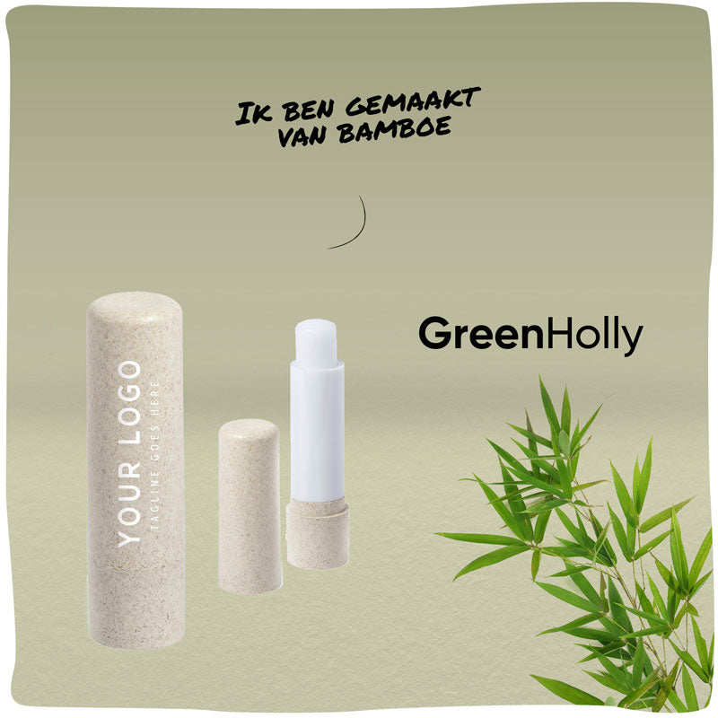 GreenHolly | Duurzame lippenbalsem gemaakt van bamboevezel