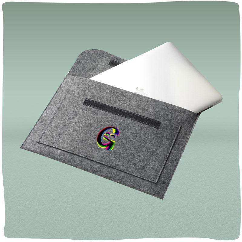 GreenKenny | Duurzame vilten laptop sleeve gemaakt van rPET - GreenBetty