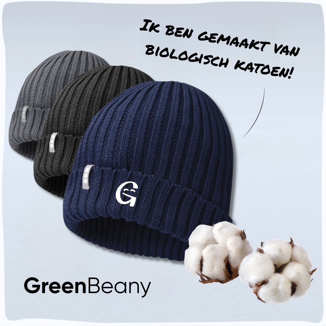 GreenBeany | Duurzame beanie gemaakt van biologisch katoen