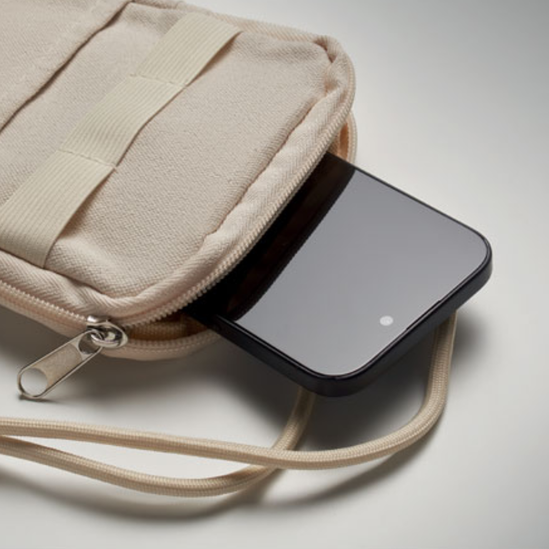 GreenPockety | Duurzaam smartphone tasje van rPET