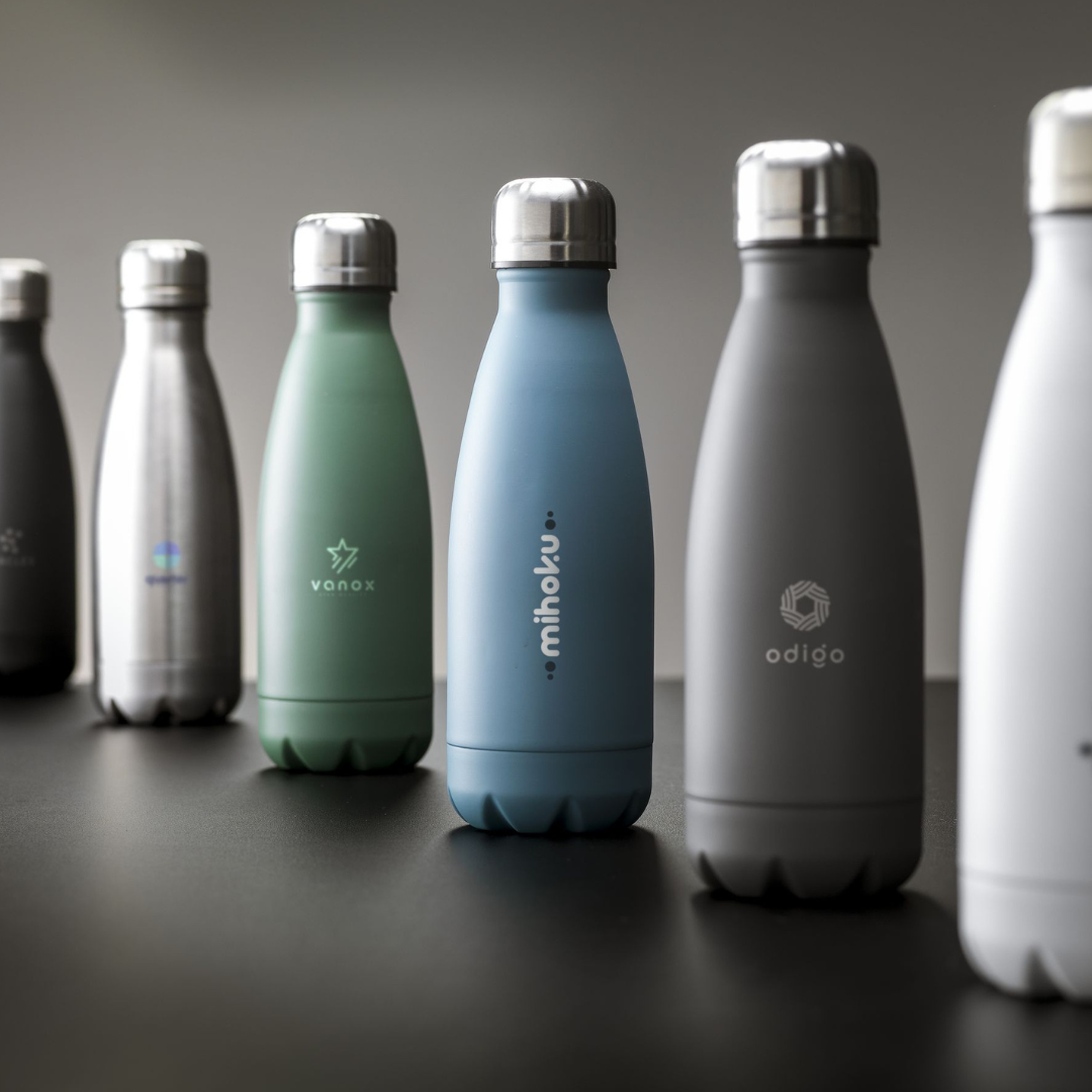 GreenTimmy | Duurzame drinkfles gemaakt van gerecycled RVS