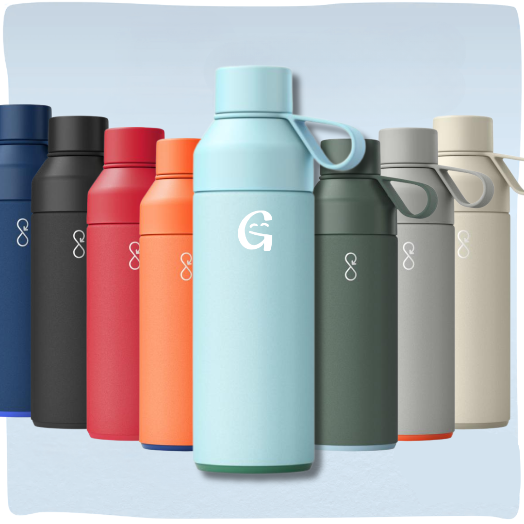 GreenOlly | Duurzame waterfles gemaakt van gerecycled plastic & RVS