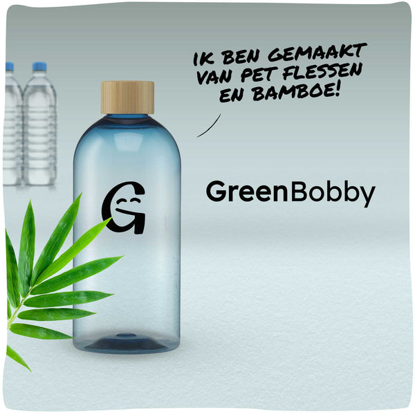 GreenBobby | Duurzame waterfles gemaakt van rPET