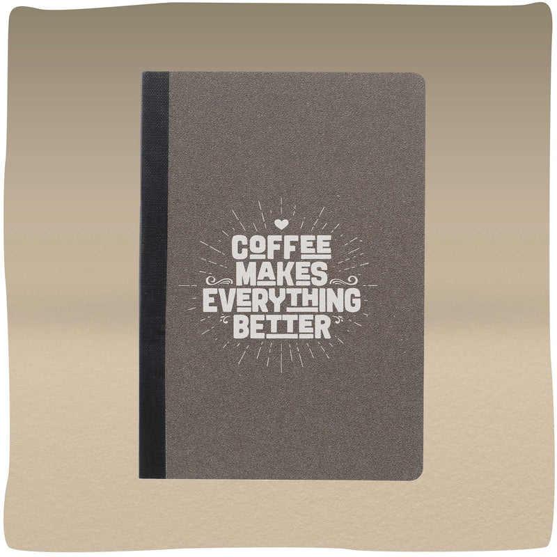 GreenBonny | Duurzaam notitieboek van koffiedik