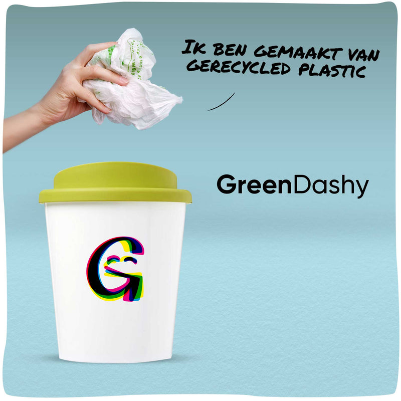 GreenDashy | Duurzame koffiebeker met all-over bedrukking