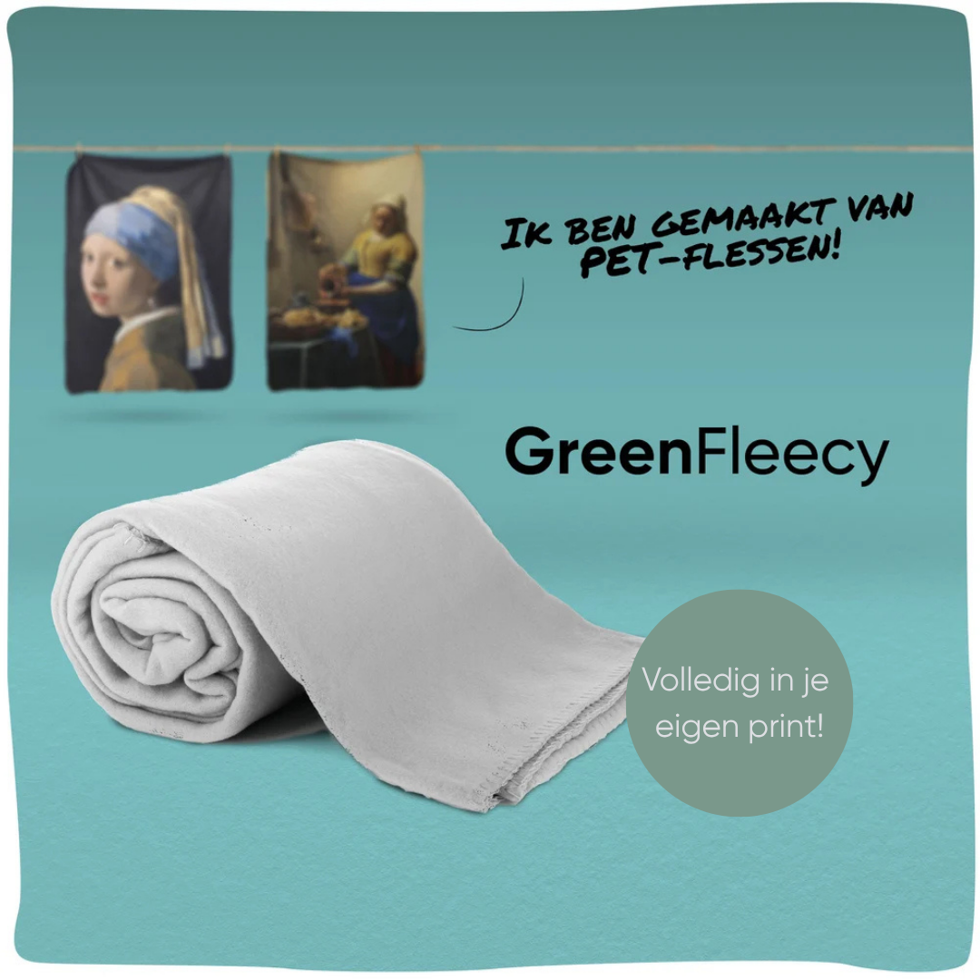GreenFleecy | Duurzame custom fleecedeken van gerecyclede PET-flessen