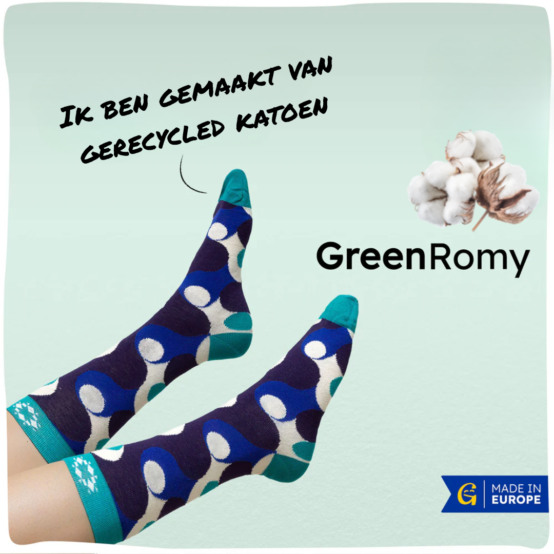 GreenRomy | Duurzame sokken gemaakt van gerecycled katoen