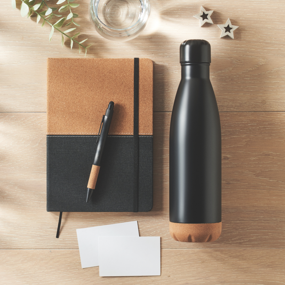 GreenMiley | Duurzaam onboarding pakket met drinkfles, notitieboek en pen