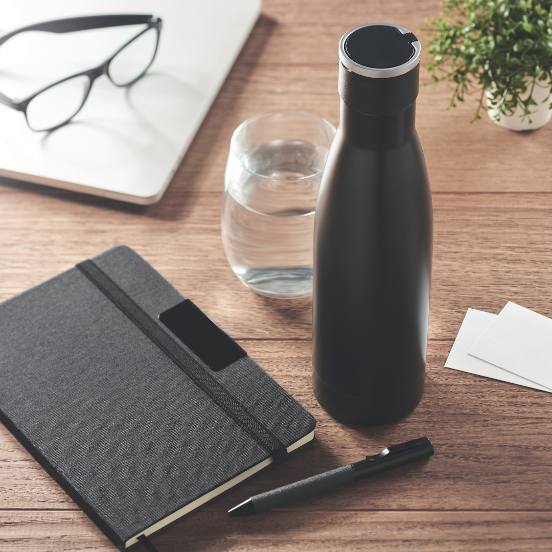 GreenLarry | Duurzaam onboarding pakket met drinkfles, notitieboek en pen