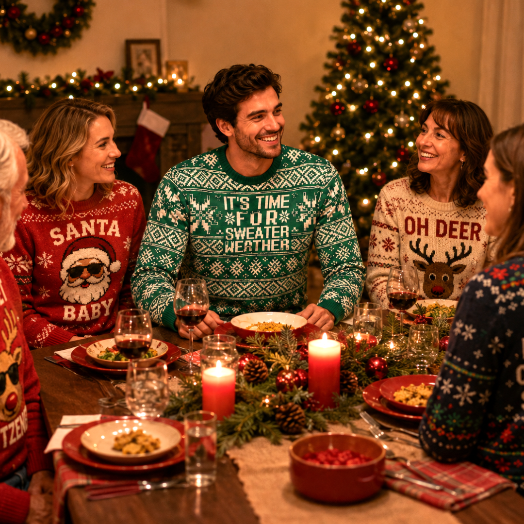 GreenJumpy | Foute kersttrui gemaakt van RPET & gerecycled katoen