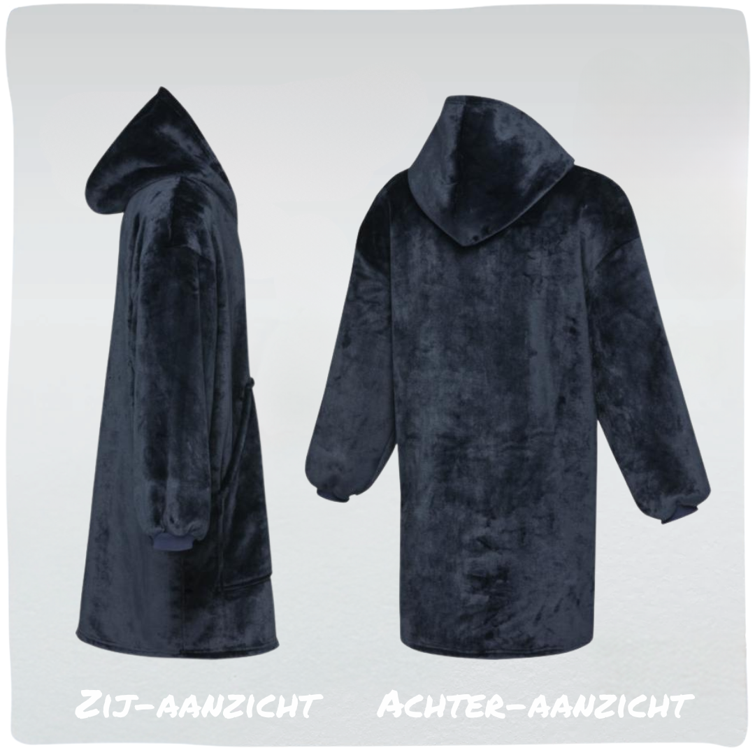 GreenDreamy | Duurzame hoodie-deken van 100% GRS-gecertificeerd polyester