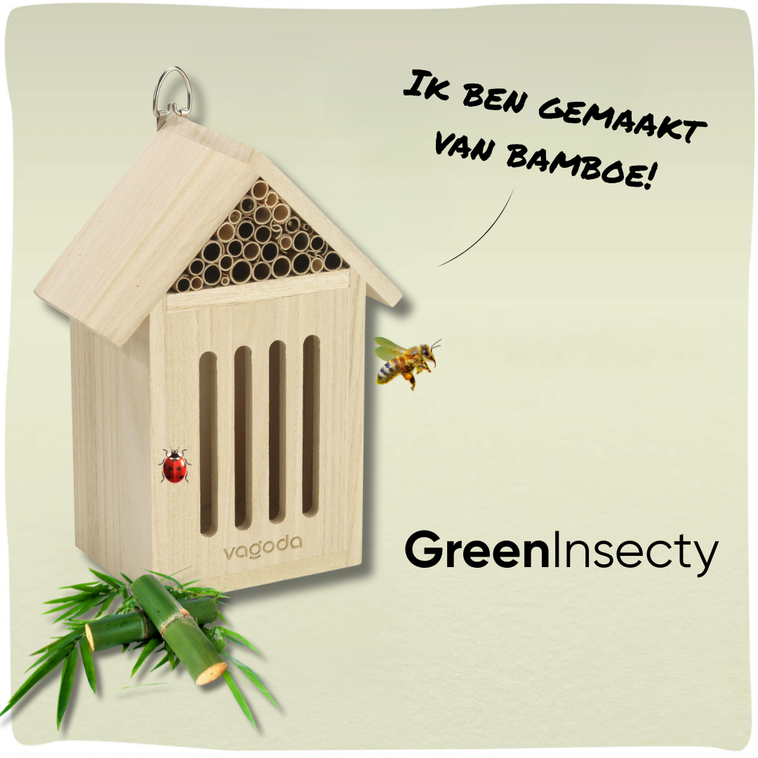 GreenInsecty | Duurzaam insectenhotel van bamboe