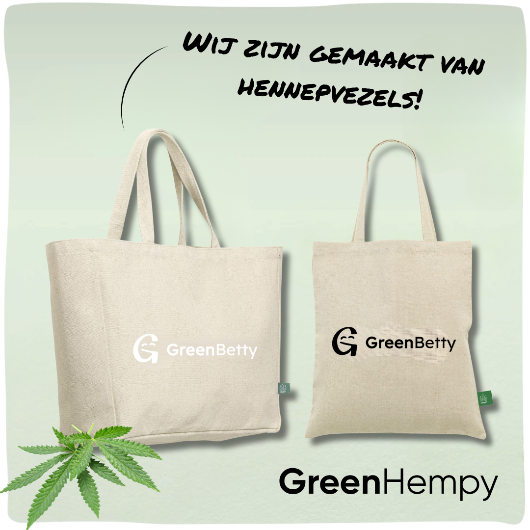 GreenHempy | Duurzame totebag shoppers van hennepvezel