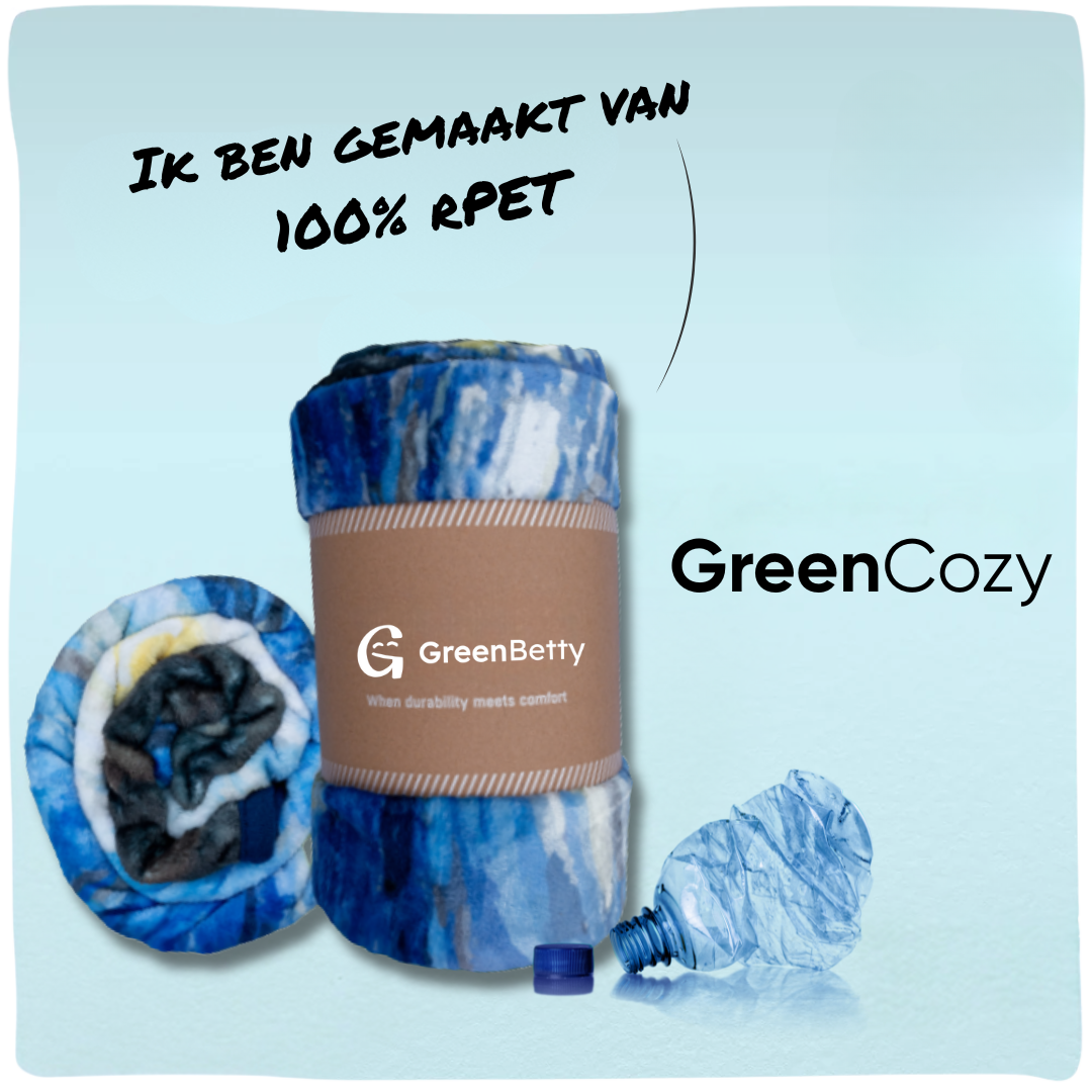 GreenCozy | Duurzame custom fleecedeken van 100% rPET
