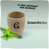 GreenBecky | Duurzame koffiebeker gemaakt van bamboe - GreenBetty