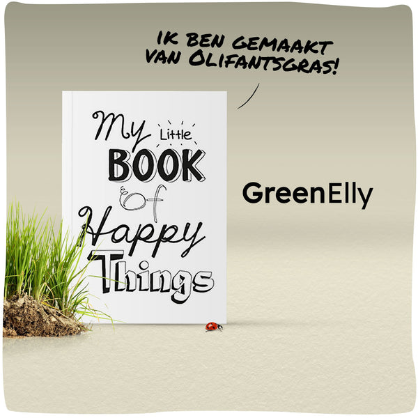 GreenElly | Duurzaam notitieboek gemaakt van olifantsgras - GreenBetty