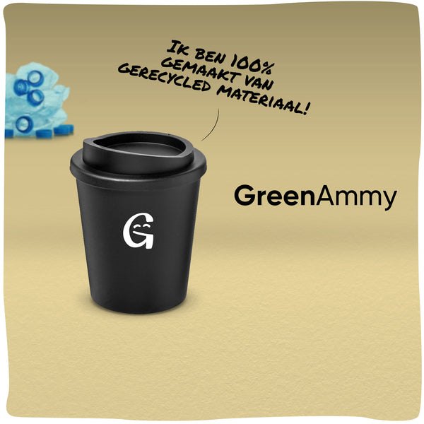 GreenAmmy | Duurzame koffiebeker van gerecycled plastic