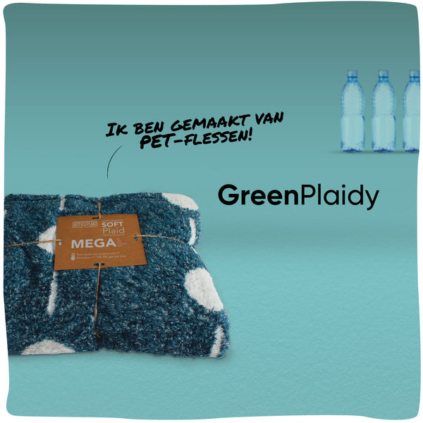 GreenPlaidy | Duurzame plaid van RPET
