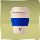GreenWally | Duurzame koffiebeker to go van tarwestro - tijdelijk uitverkocht - andere duurzame koffiebekers to go mogelijk op aanvraag
