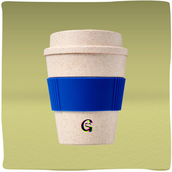 GreenWally | Duurzame koffiebeker to go van tarwestro - tijdelijk uitverkocht - andere duurzame koffiebekers to go mogelijk op aanvraag