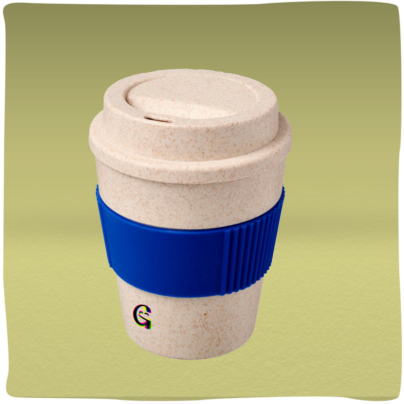 GreenWally | Duurzame koffiebeker to go van tarwestro - tijdelijk uitverkocht - andere duurzame koffiebekers to go mogelijk op aanvraag