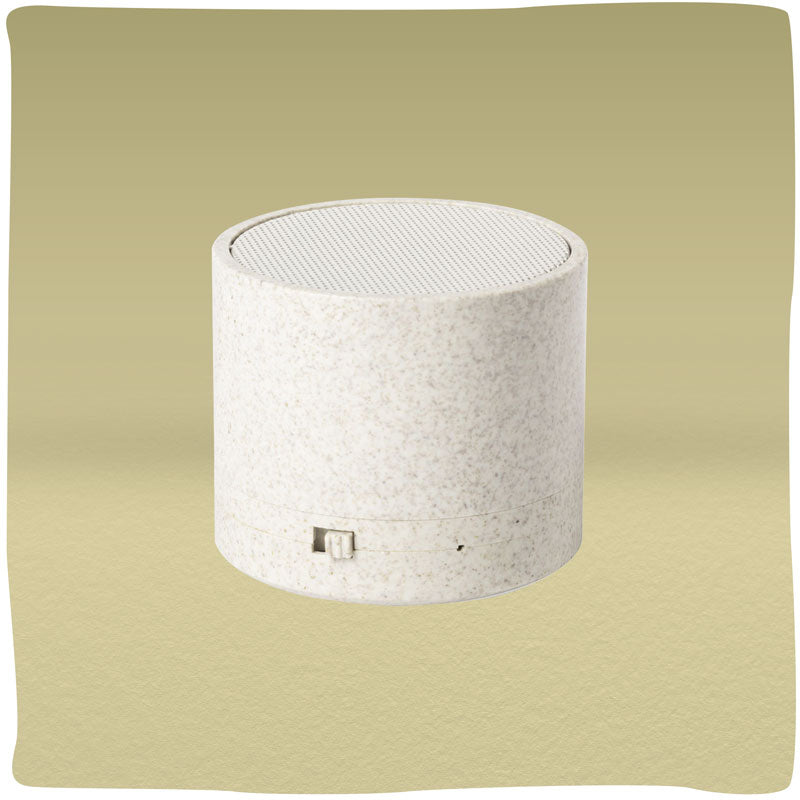 GreenEbony | Duurzame Bluetooth speaker gemaakt van tarwestro