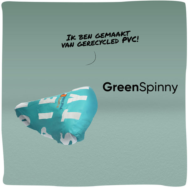 GreenSpinny | Duurzame zadelhoes gemaakt van gerecycled PVC