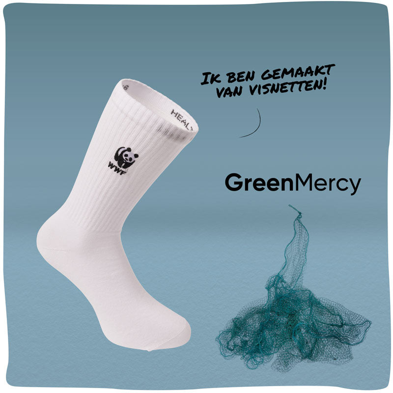 GreenMercy | Duurzame sokken gemaakt van visnetten