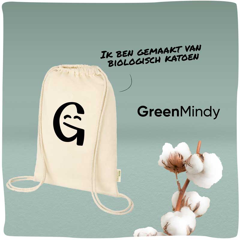 GreenMindy | Tas gemaakt van duurzaam, organisch katoen